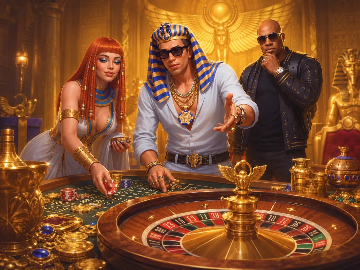 Royal Roulette Chips Golden Fortune